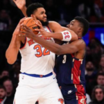 Cleveland Cavaliers vs Knicks Timeline