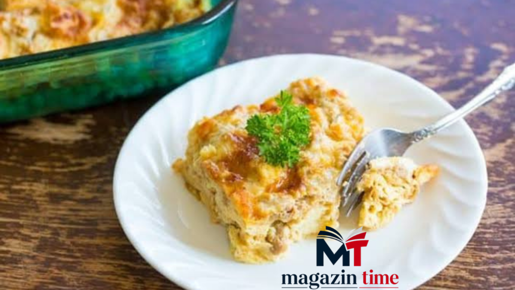 Sausage Croissant Breakfast Casserole Recipe