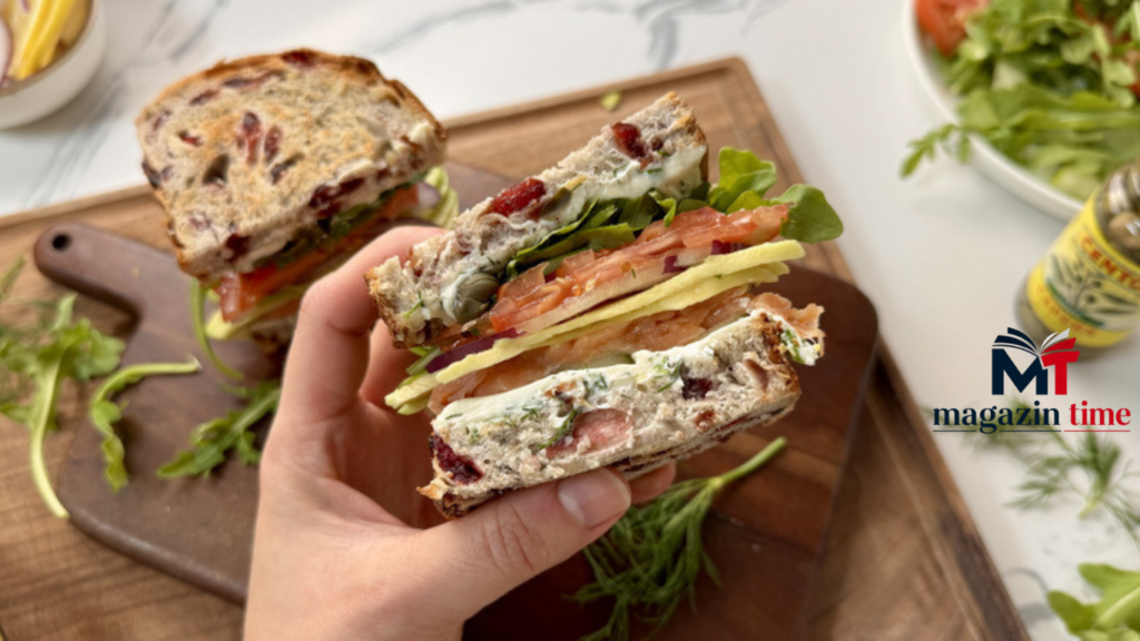 Smoked Salmon Sandwich